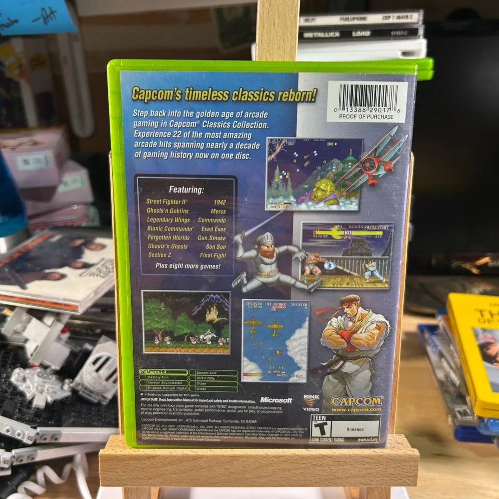 Capcom disc remains