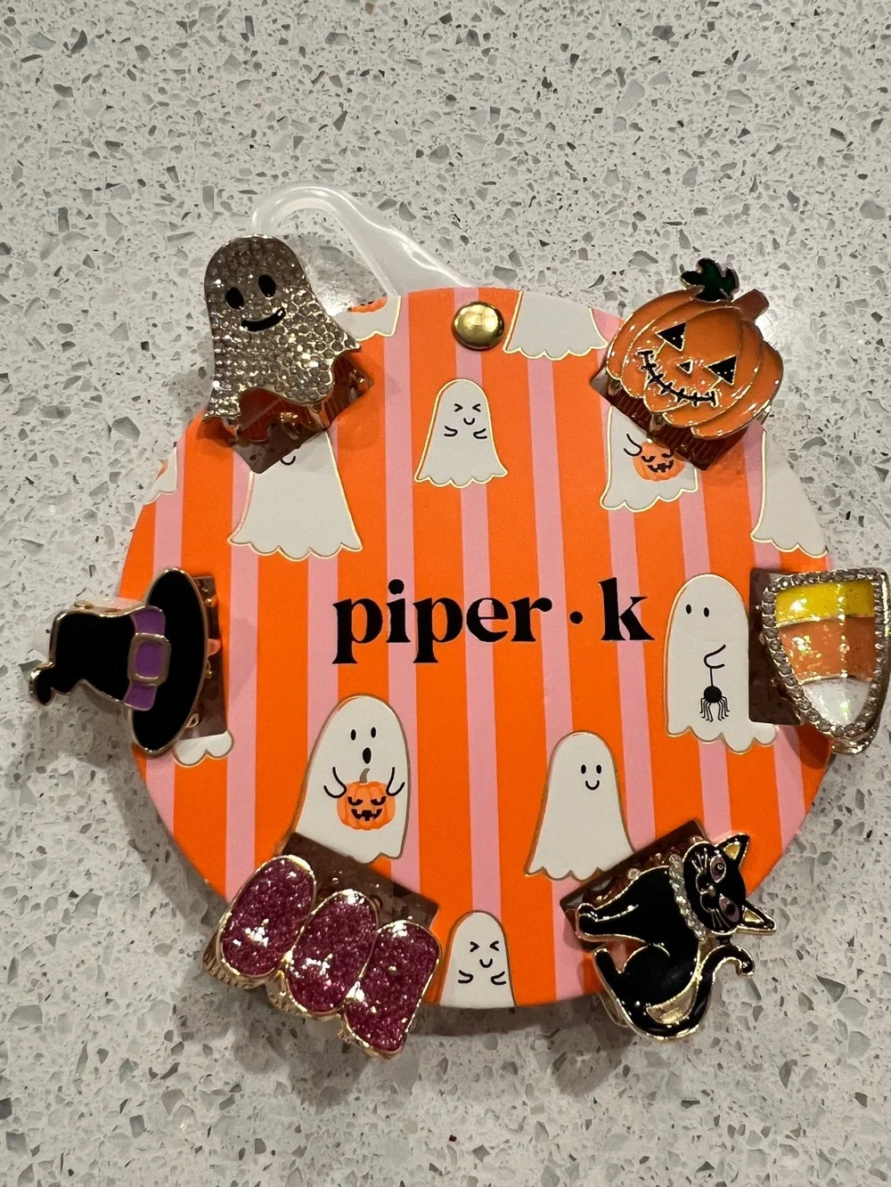 Piper K Halloween Hair Clip Set -