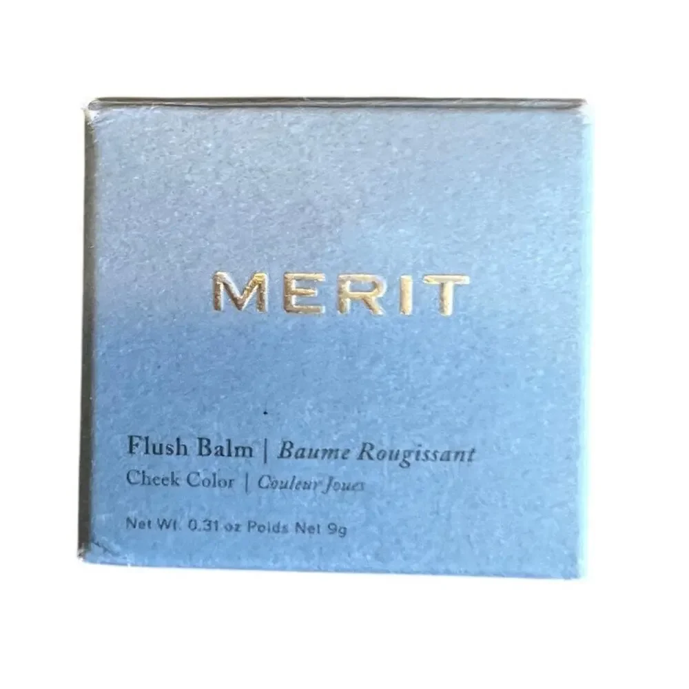 Merit Beauty Flush Balm Cream Blush Beverly Hills (soft peach) New In Box