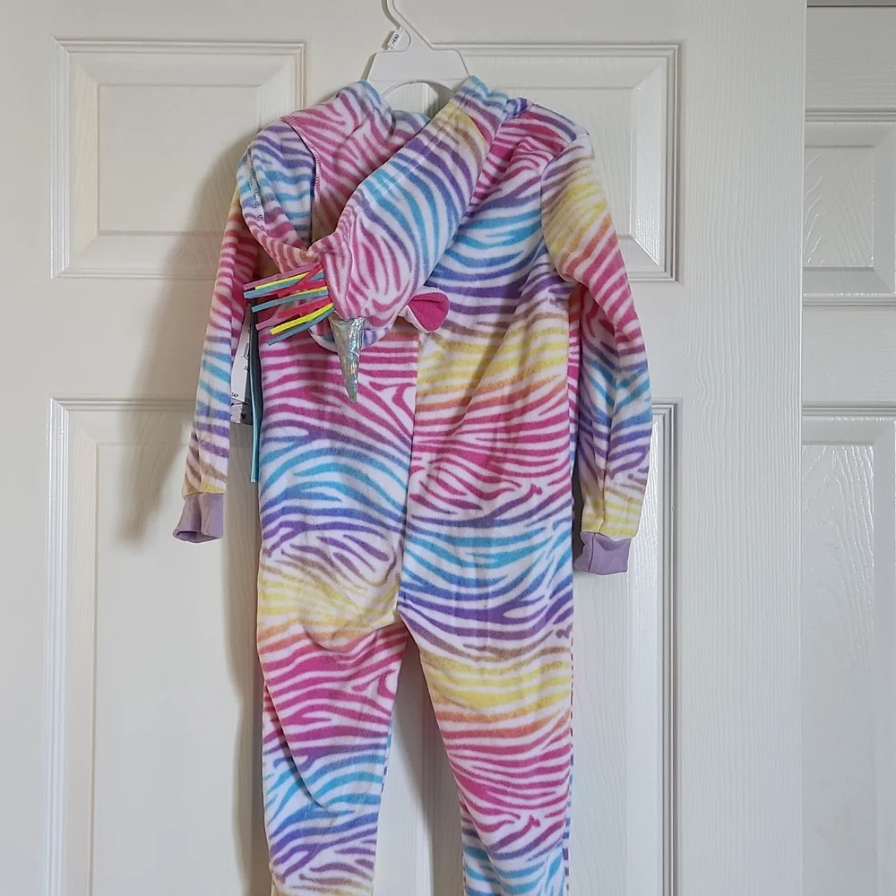 Freestyle Revolution Unicorn One-Piece Pajama Set 2T