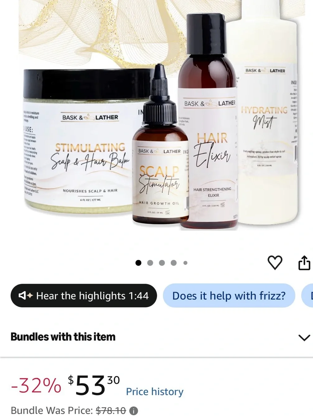 Hydrating Mist – White Hair Care Spray