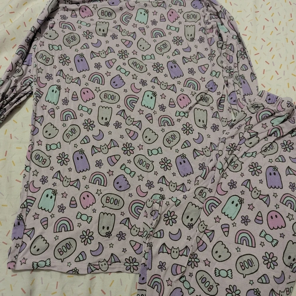 Little Snuggles Pastel Ghosts Pajamas