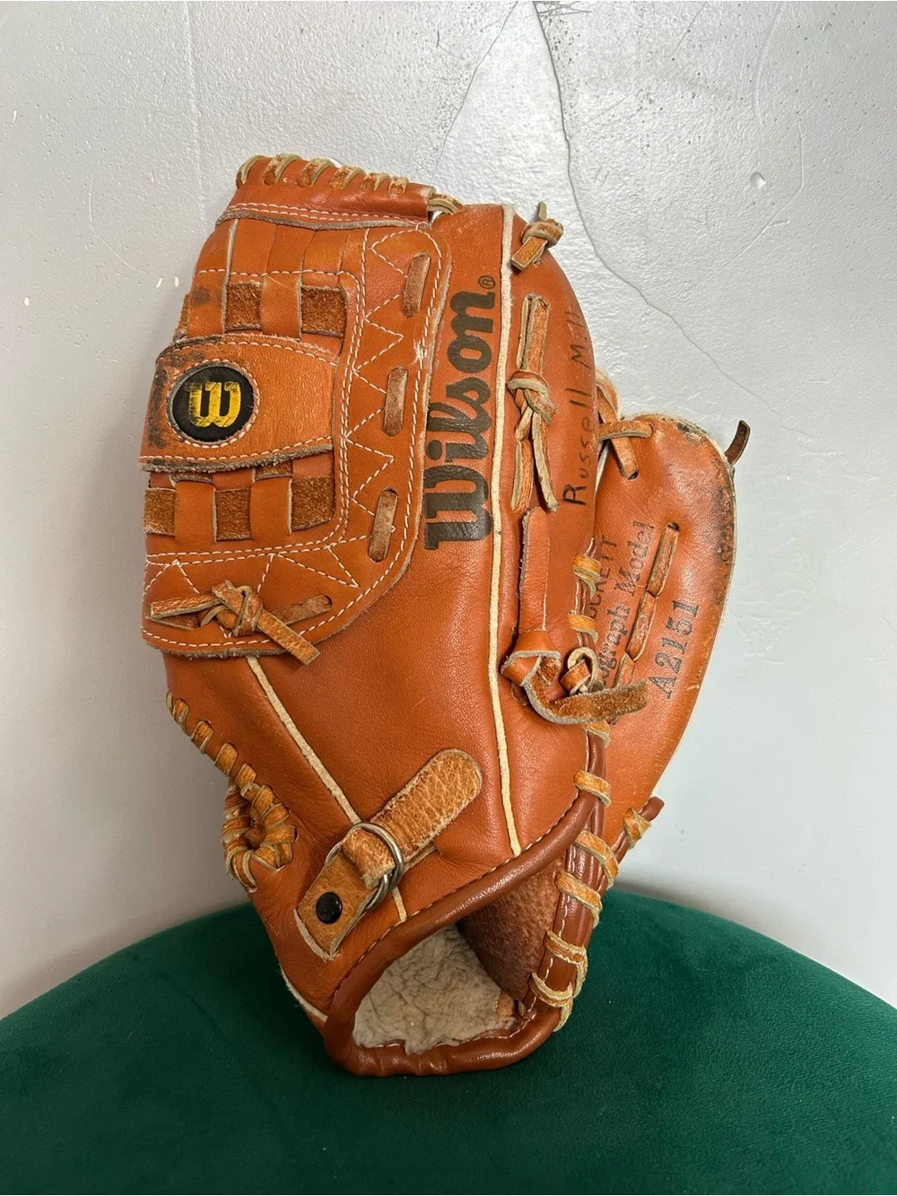 VTG Kirby Puckett Wilson Autograph Model A2151  R Throw 10” Baseball Glove Youth