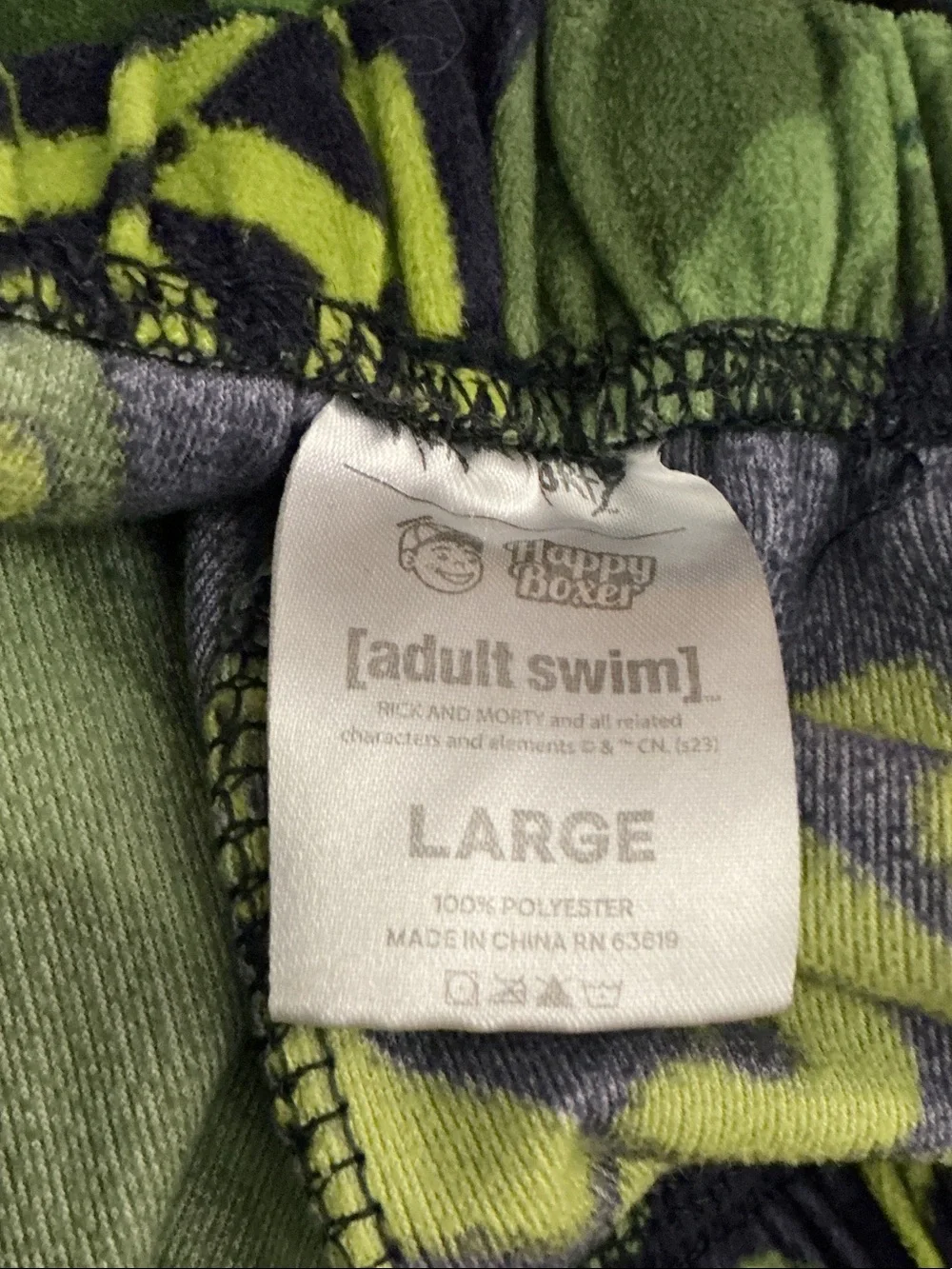 Pickle Rick Fleece Lounge Pants