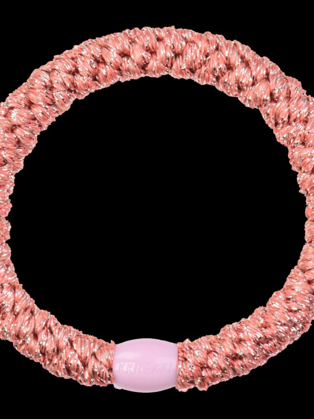 NWT 4-Bundle of Authentic Original KKNEKKI Hair Ties/Elastics in Coral & Pink