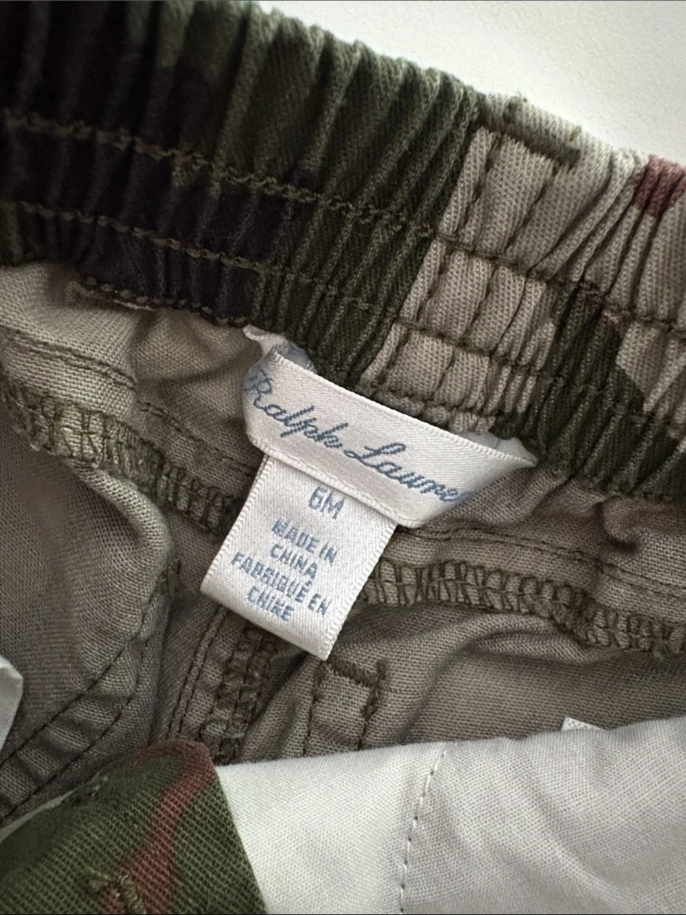 Ralph Lauren Kids Camo Cargo Pants - Green/Brown/Black