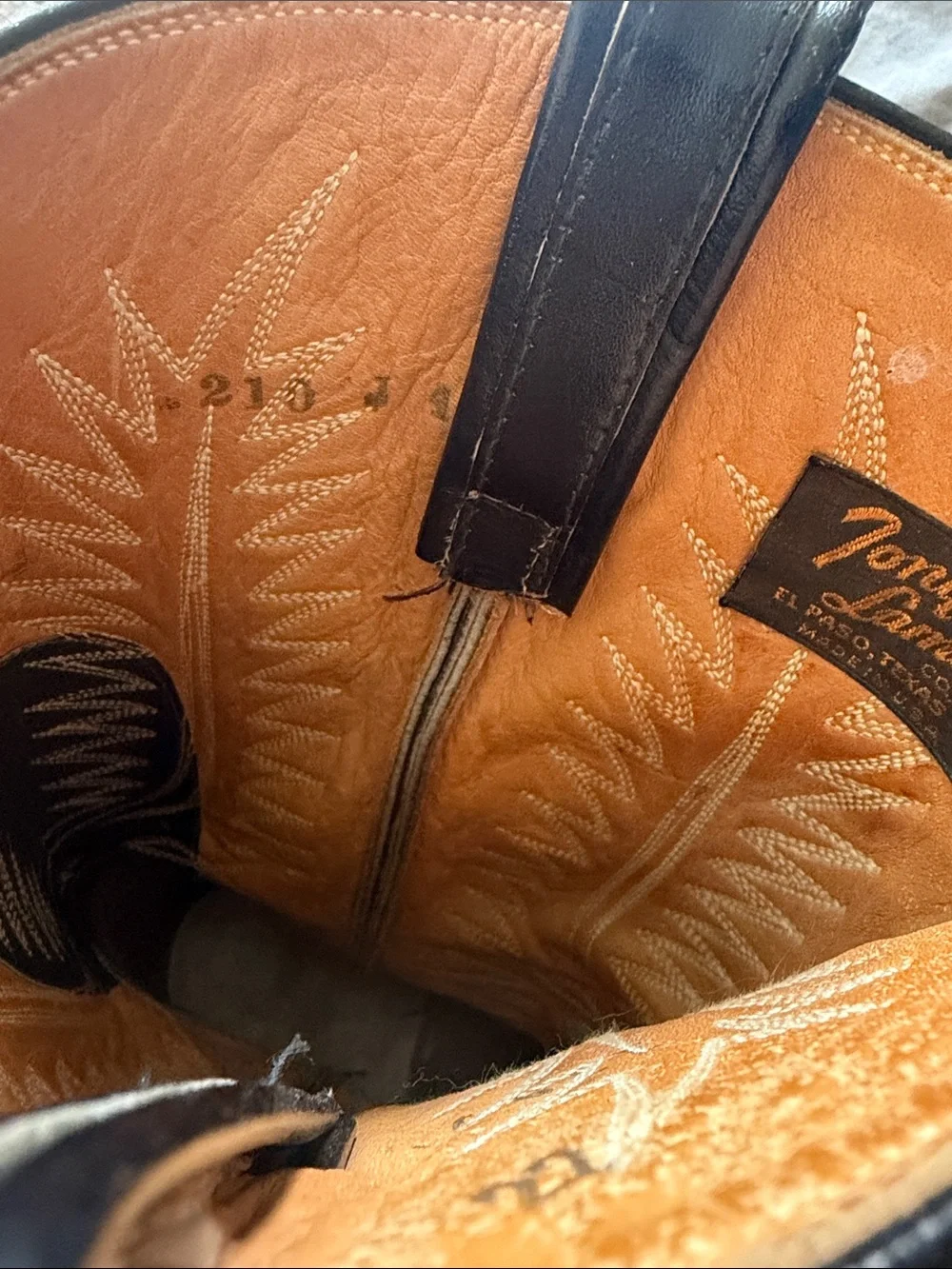 Tony Lama size men