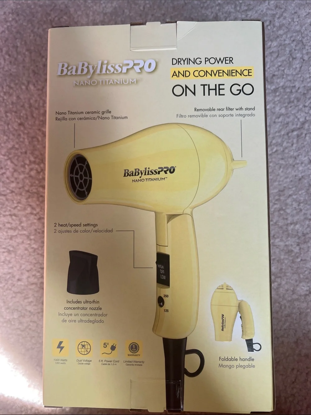 Babybliss new box