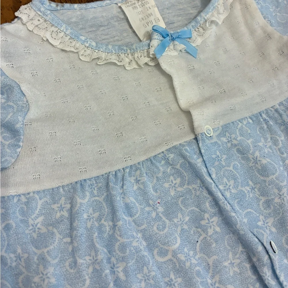 Vintage Toddler Pajama Romper