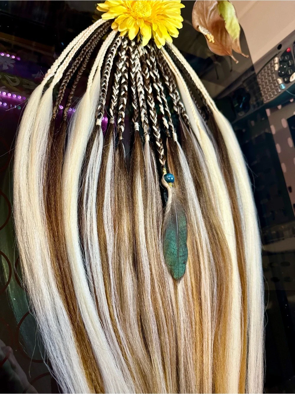 Handmade hand braided