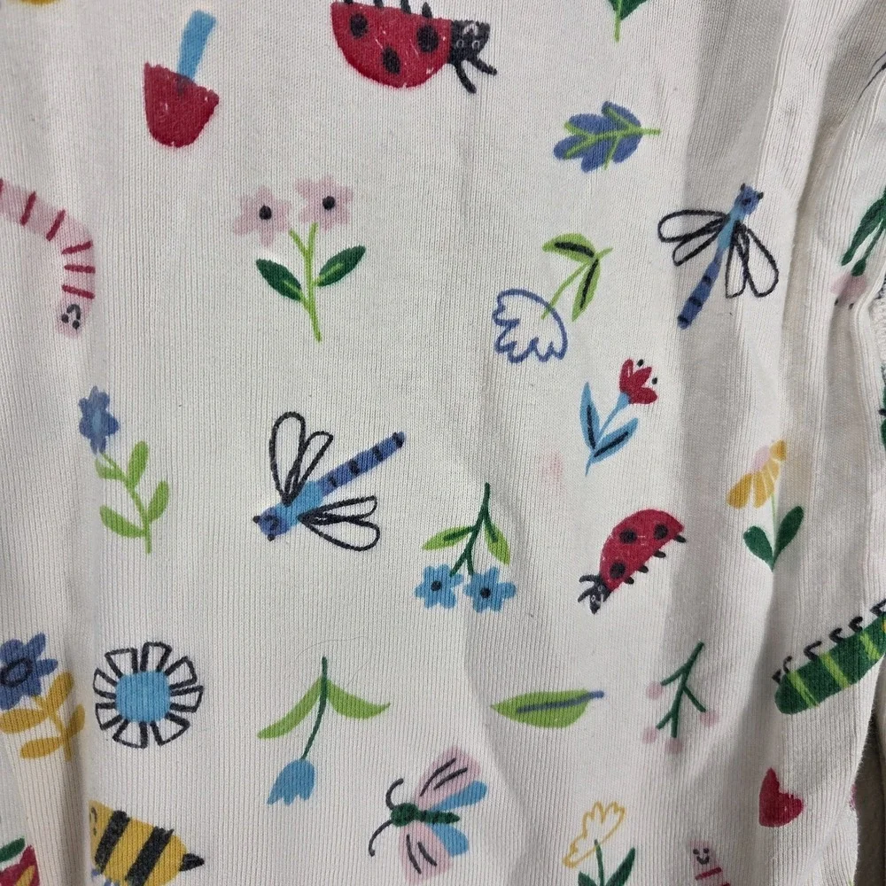 Hanna Andersson Organic Cotton Pajama Bundle Girls‎ 6-7 Unicorn Striped 5...