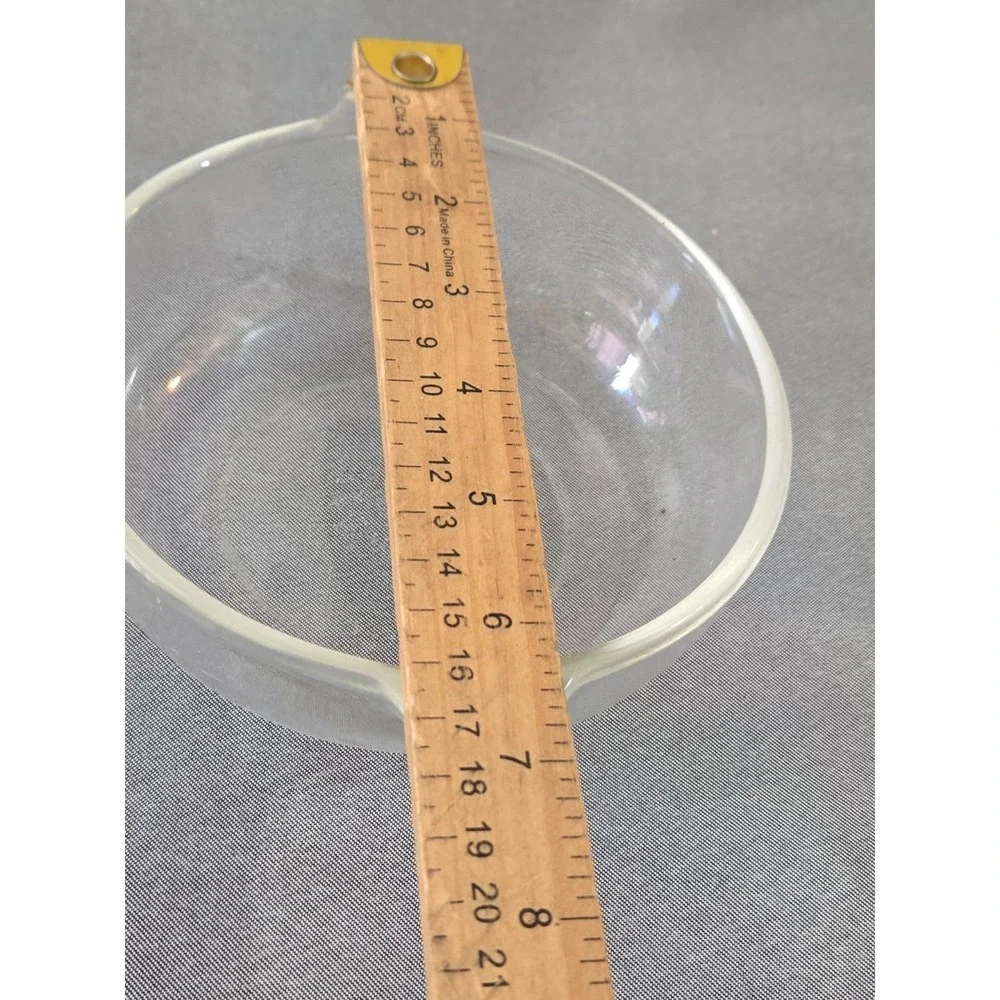 Vintage Pyrex #019 Round Casserole Baking Dish 20 oz w Pyrex Lid 681-C-14