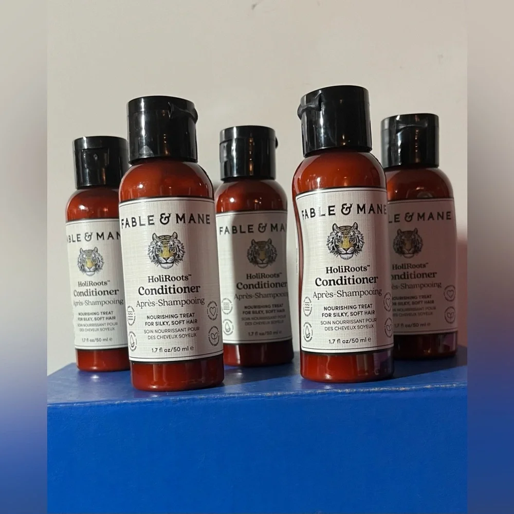 FABLE &MANE HoliRoots Nourishing Conditioner (brand new)  🍀INCLUDES 5 BOTTLES🍀