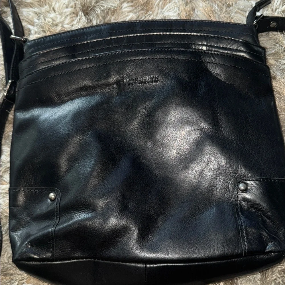 Terry Large Soft Real Leather Womens Crossbody Handbags and Purses-Triple