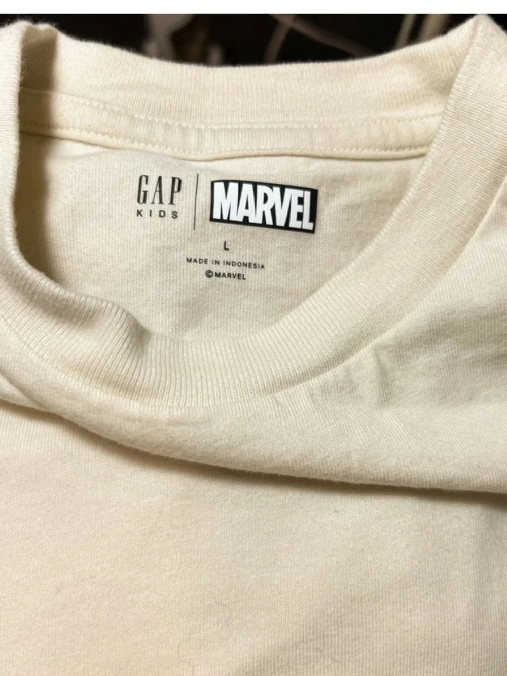 NWOT GAP x Marvel Spider-Man Long Sleeve Shirt Bundle Blue & Cream Boys Size M/8