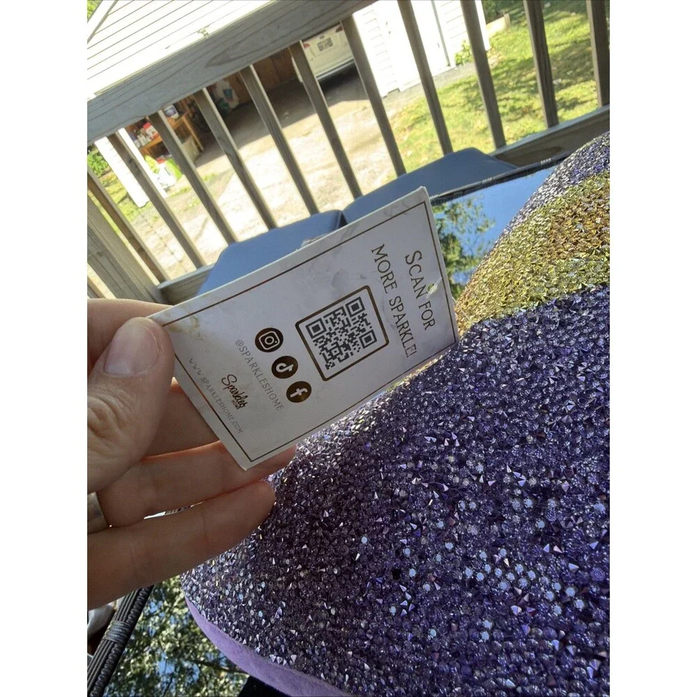 Mainstays purple usps tags