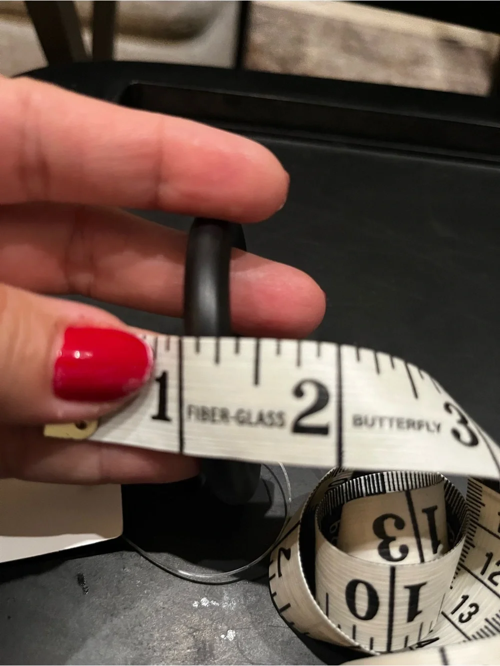 Pottery Barn Large Clip Ring - Black set of 4 $20