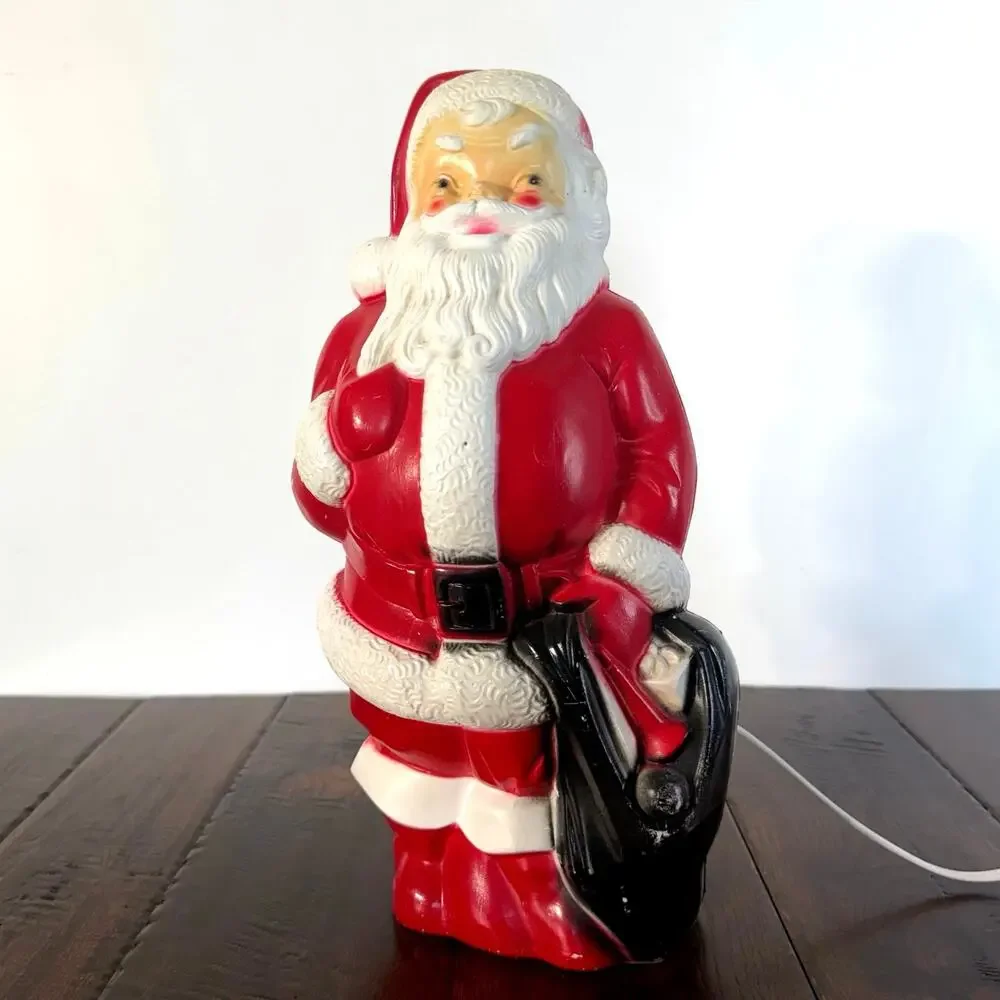 Vintage 1968 Empire Blow Mold Santa Claus 14