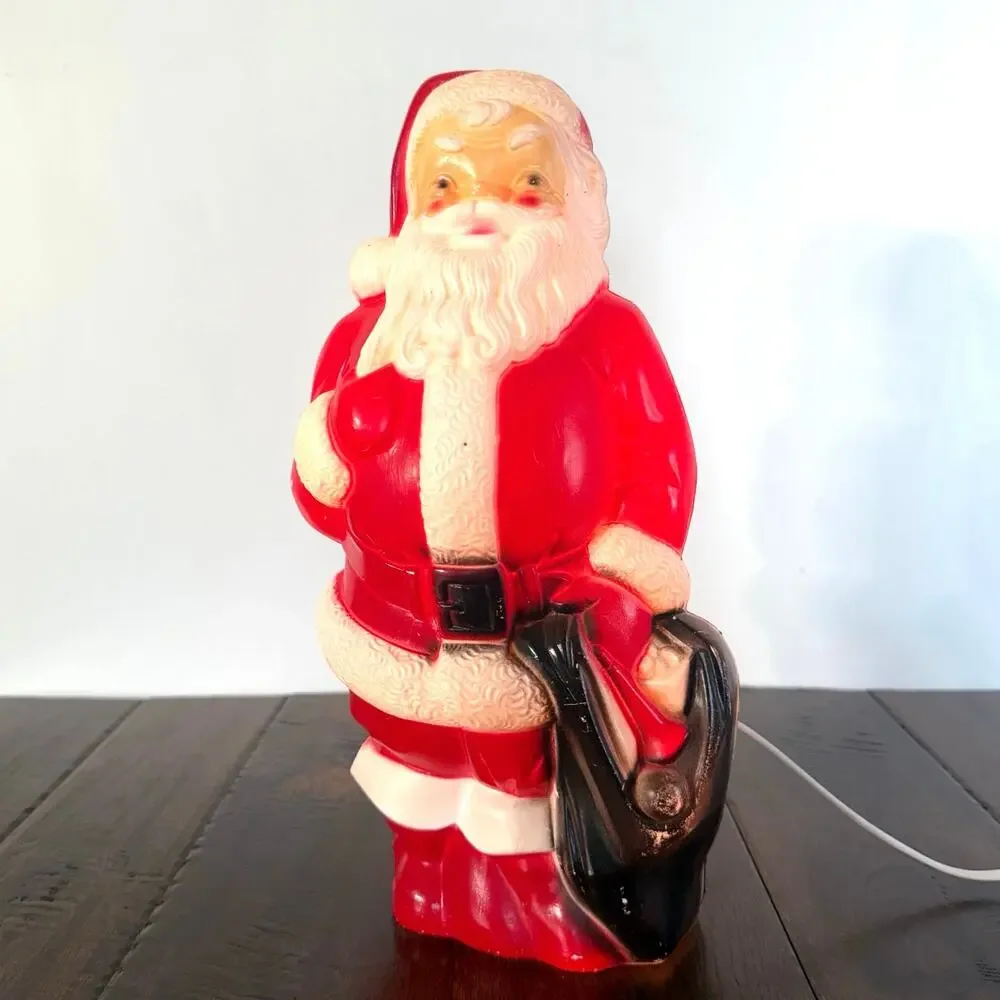Vintage 1968 Empire Blow Mold Santa Claus 14