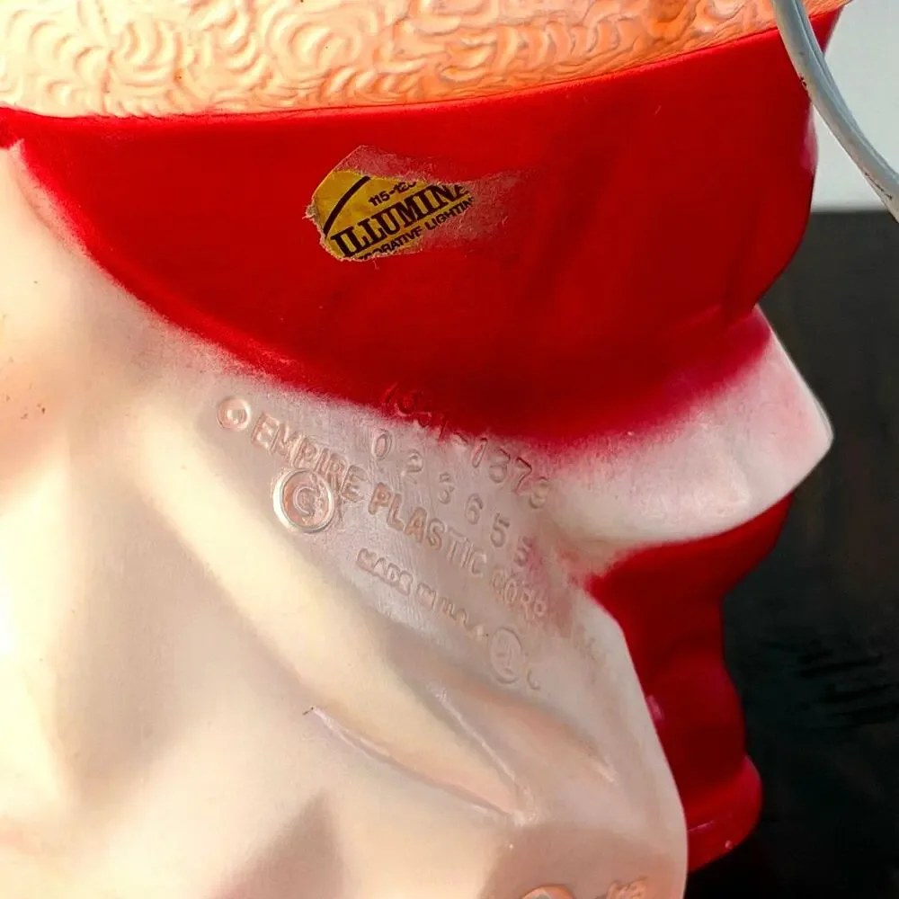 Vintage 1968 Empire Blow Mold Santa Claus 14