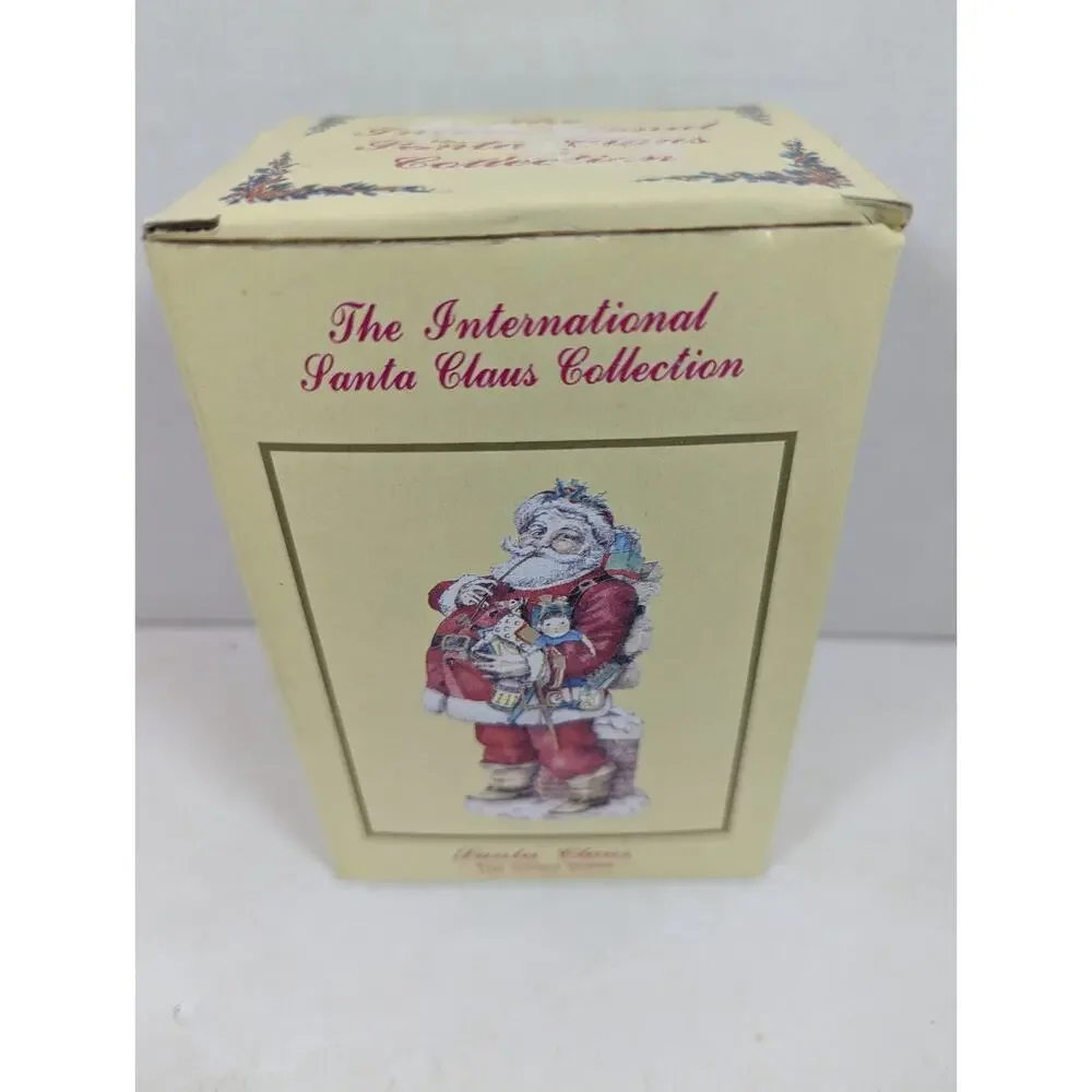 International Santa Claus Collection Figurine SC06 Santa Claus United States Vtg