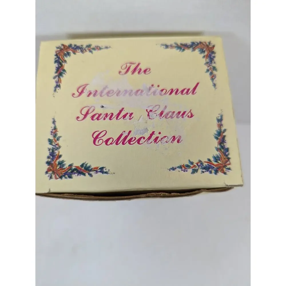 International Santa Claus Collection Figurine SC06 Santa Claus United States Vtg