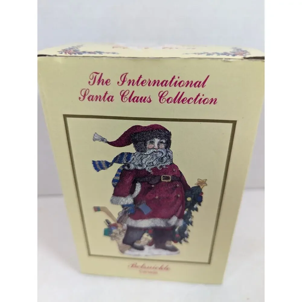 The International Santa Collection Canada Belsnickle in Box Christmas 1997 VTG
