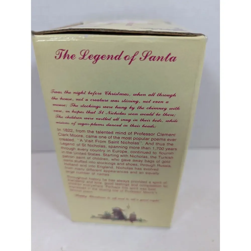 The International Santa Collection Canada Belsnickle in Box Christmas 1997 VTG