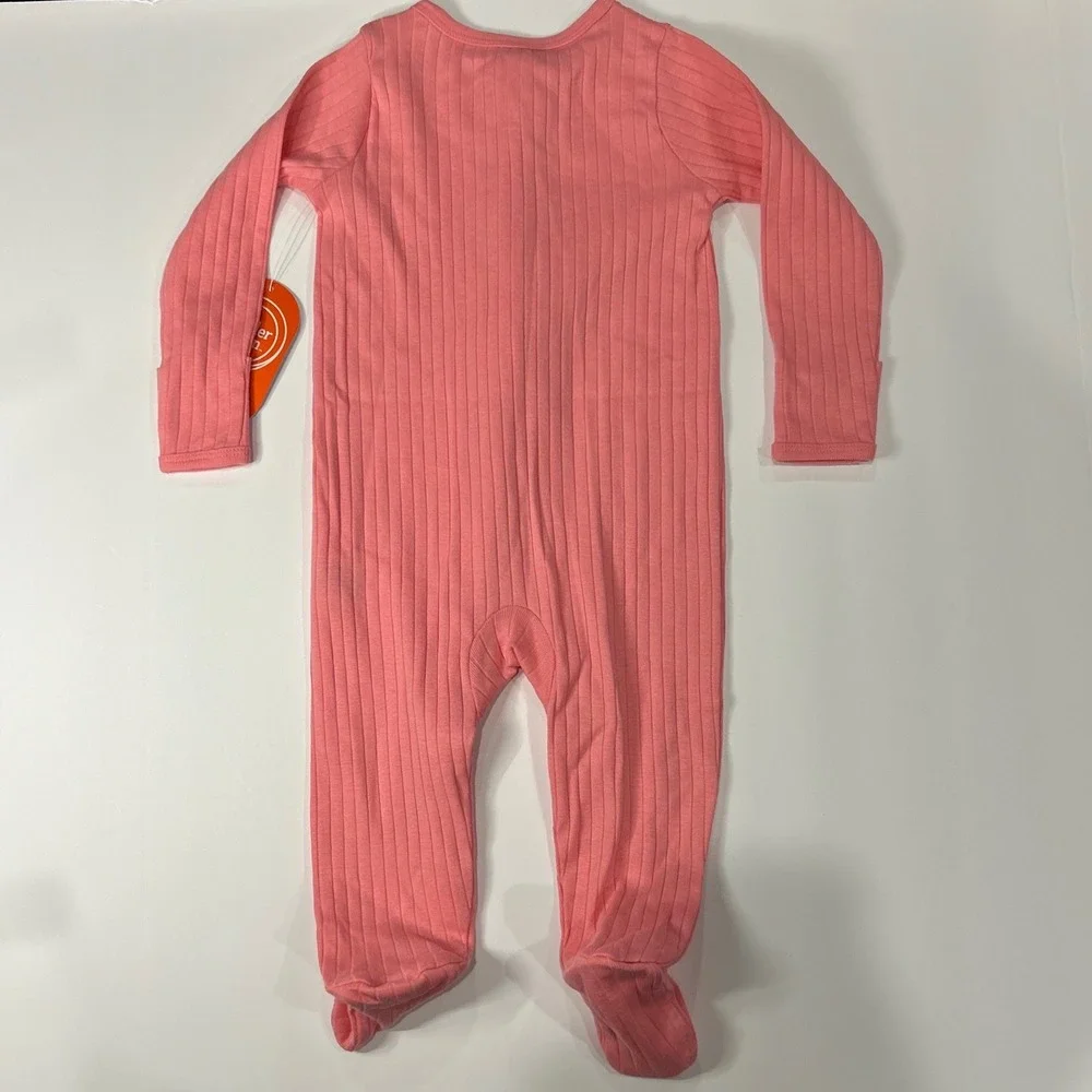 Modern Moments by Gerber Wonder Nation Sleeper Romper Pink Lilac Floral 6-9M 3Pk