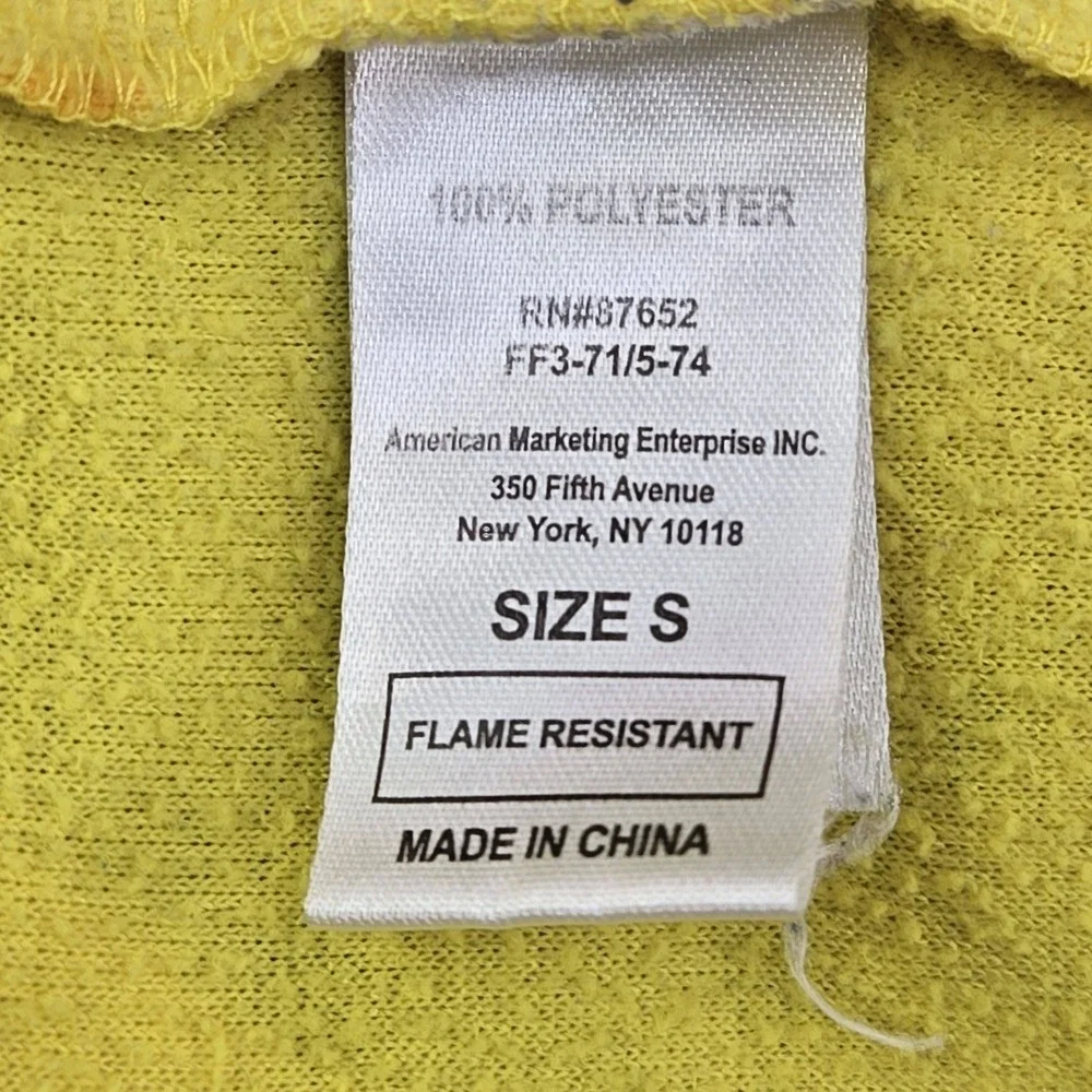 Pokemon‎ Kids Sleepwear S Yellow One Piece Graphic Print Fleece Pikachu Pokeball