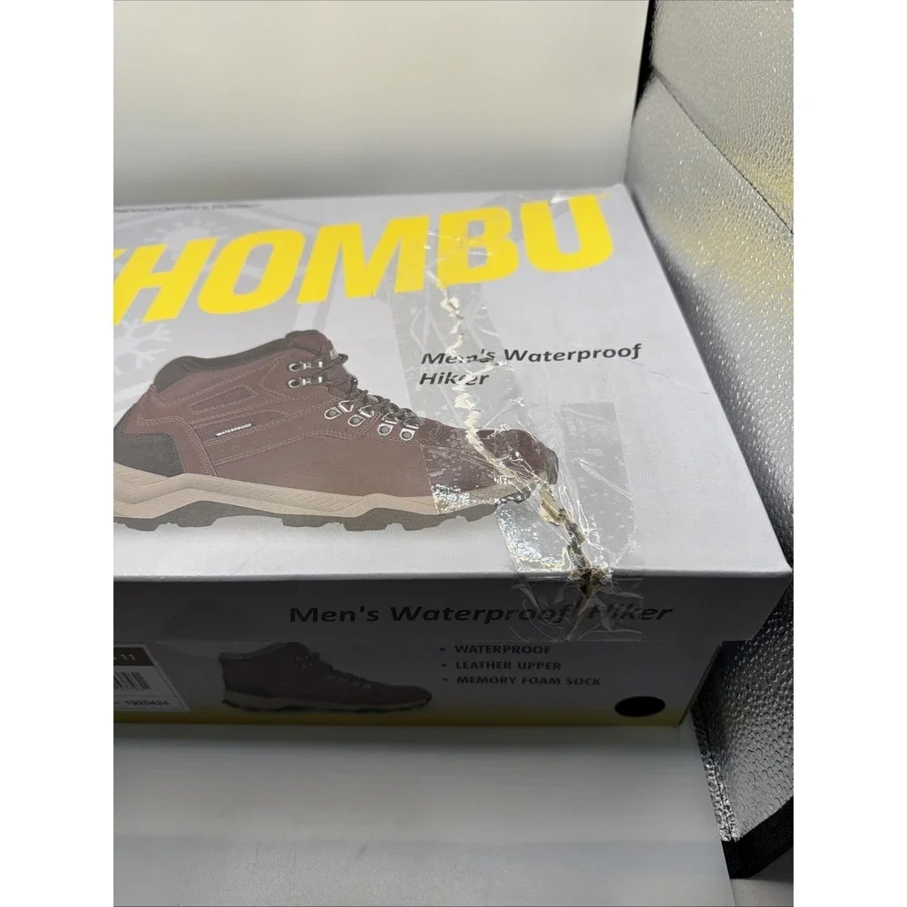 Khombu Kenny Men's Waterproof Hiking Boots Size 11.‎ New