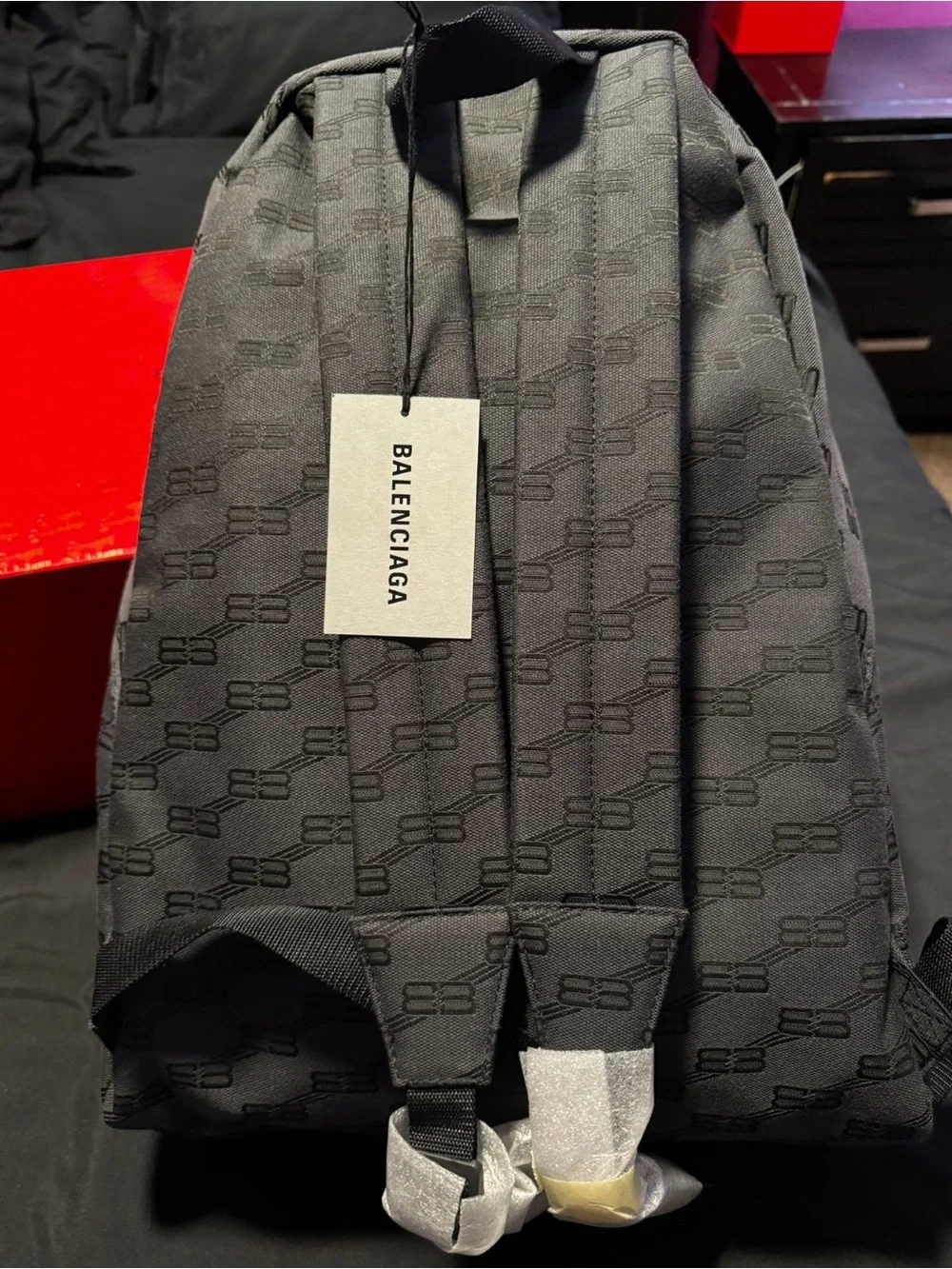 Balenciaga backpack gray