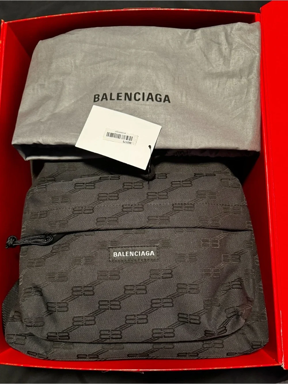 Balenciaga backpack gray