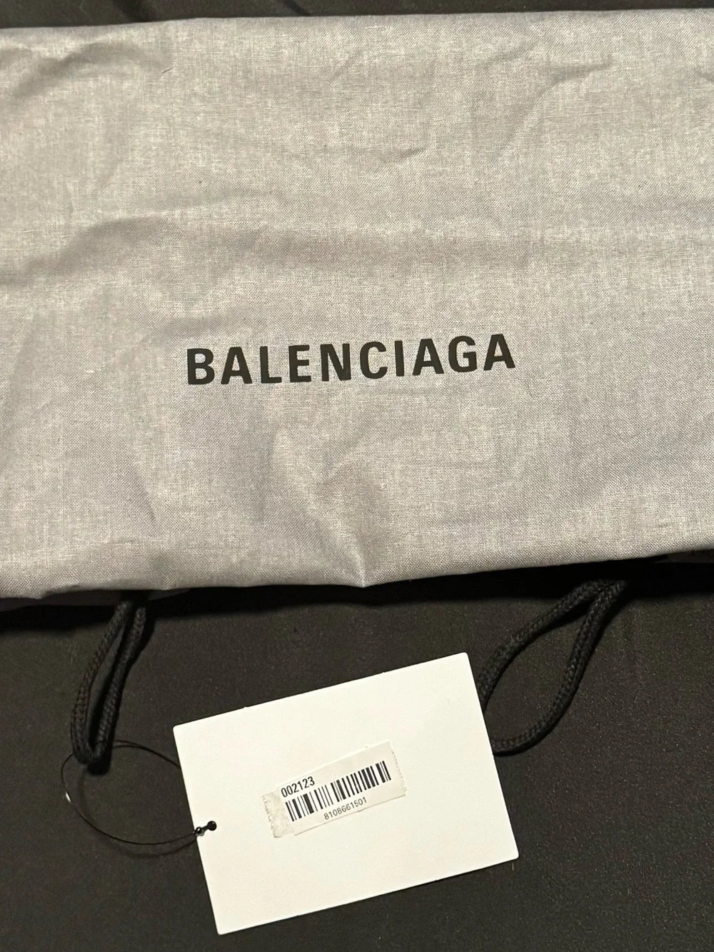 Balenciaga backpack gray