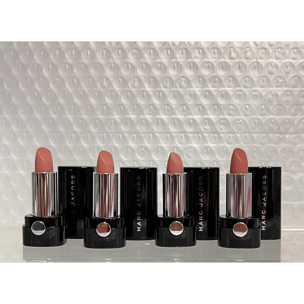 Marc‎ Jacobs (4x) Le Marc Lip Creme Lipstick CREAM AND SUGAR 284 0.05oz Travel