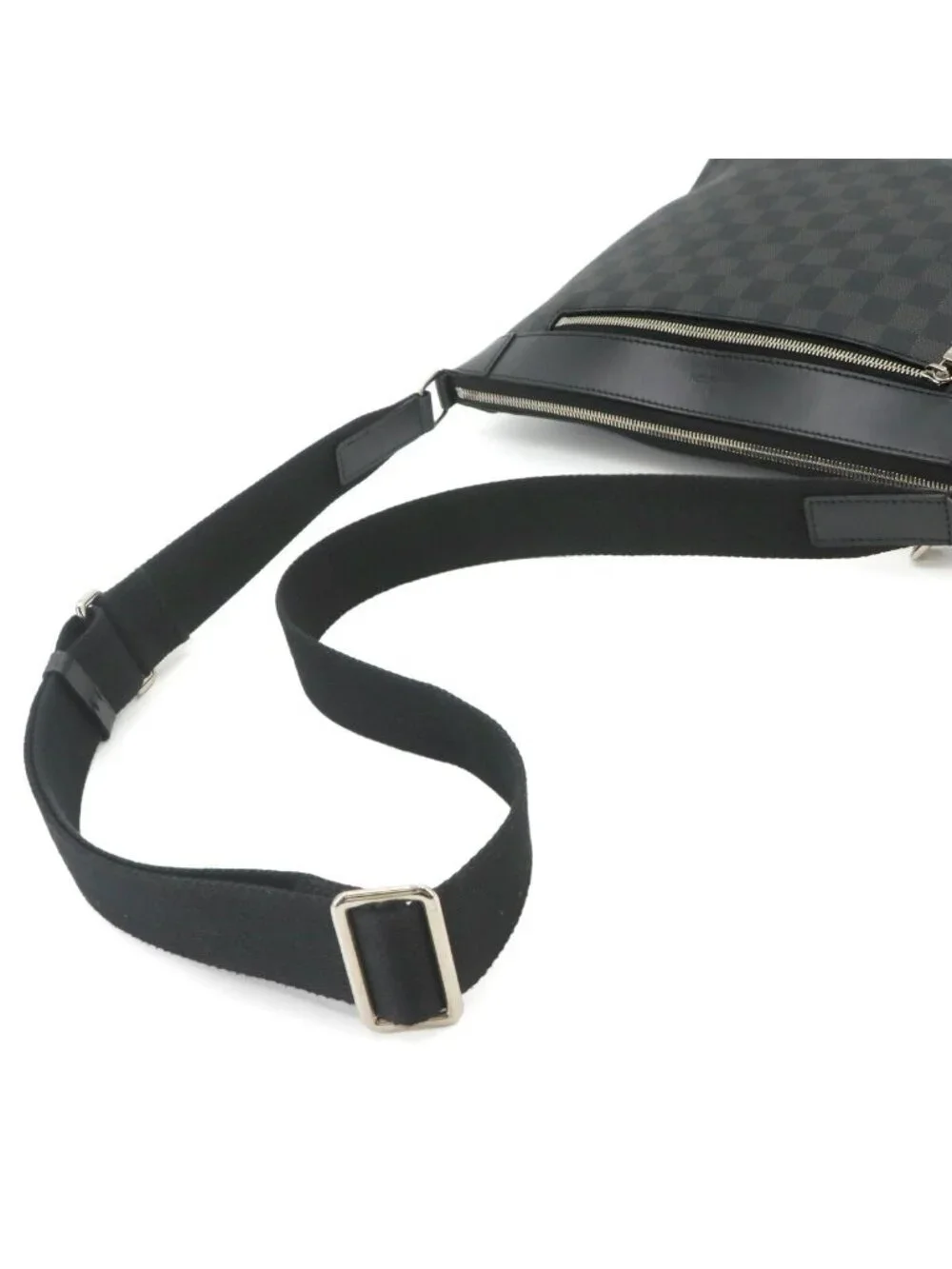 Louis Vuitton Damier Graphite Mick PM NM Shoulder Bag Black Gray