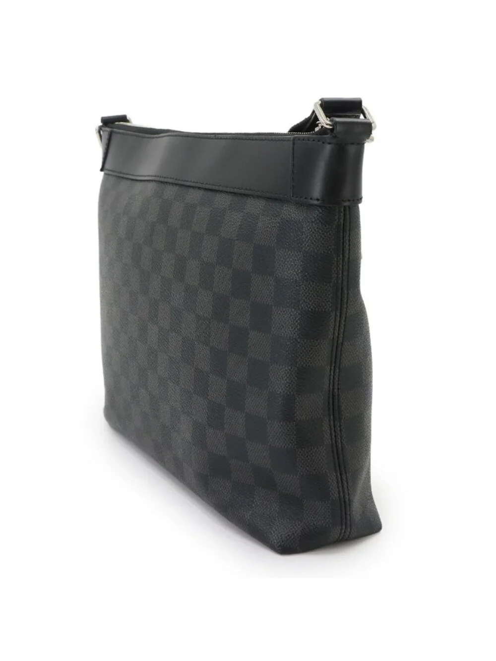 Louis Vuitton Damier Graphite Mick PM NM Shoulder Bag Black Gray
