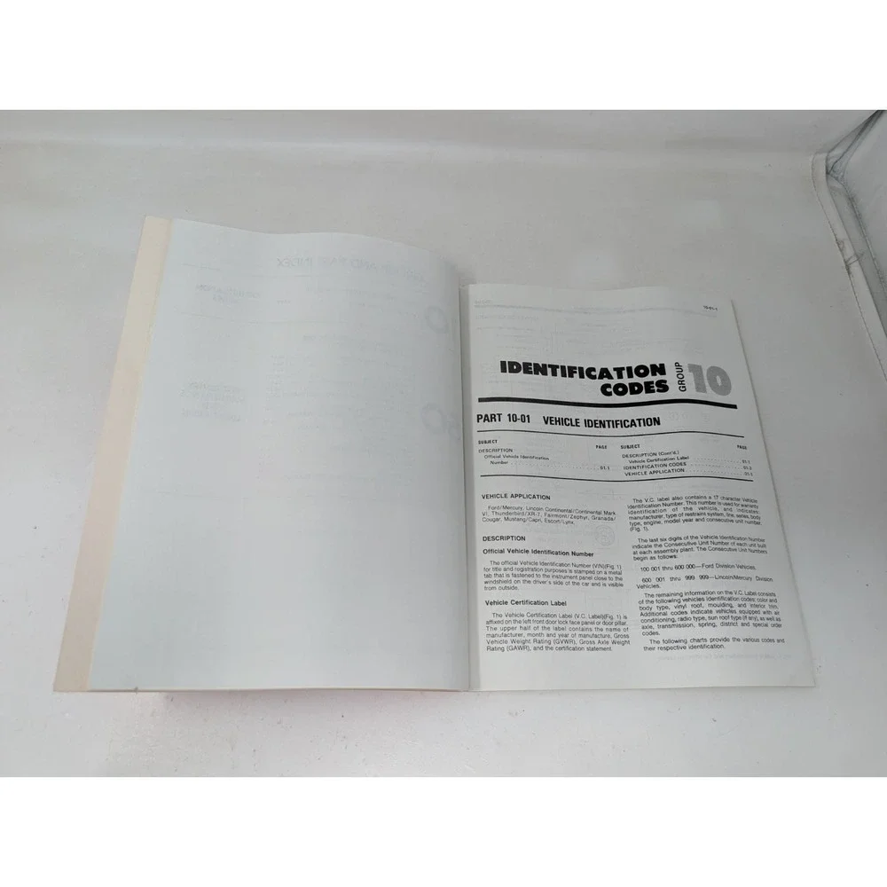 1981 Ford Lincoln Mercury Pre-Delivery Maintenance Lubrication‎ Shop Manual