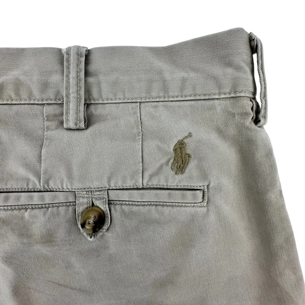 Polo Ralph Lauren Mens Stretch Straight Fit‎ Chino Pants Khaki Tan 36/30 36x30