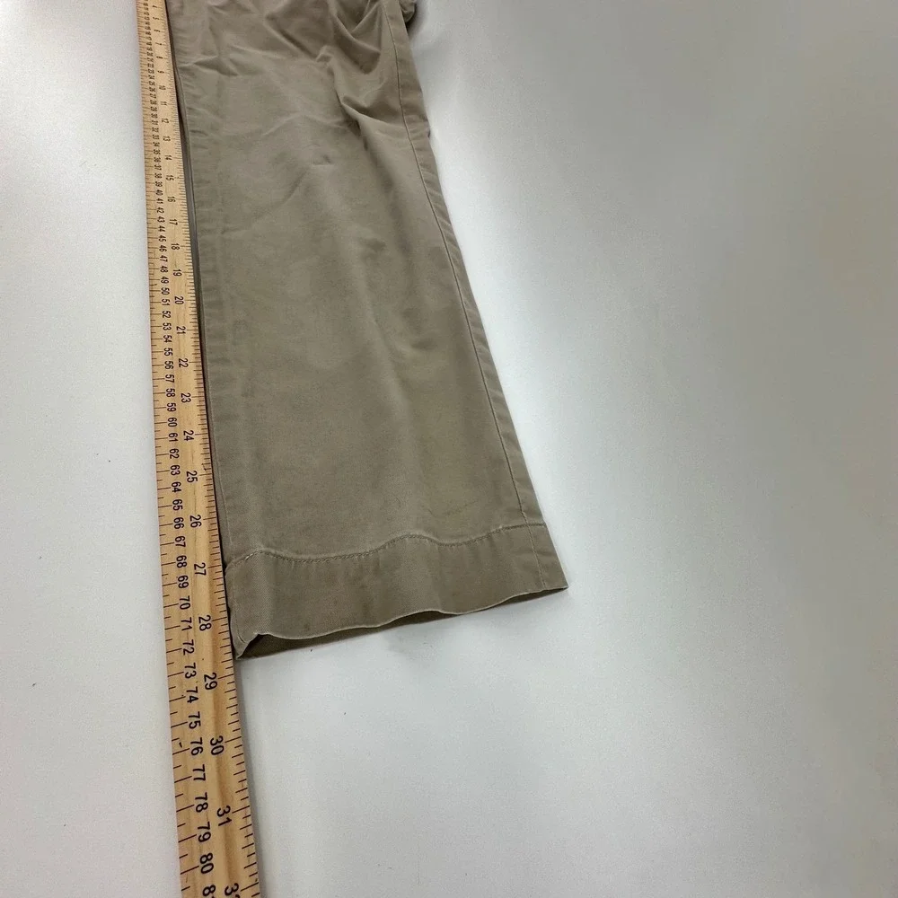 Polo Ralph Lauren Mens Stretch Straight Fit‎ Chino Pants Khaki Tan 36/30 36x30