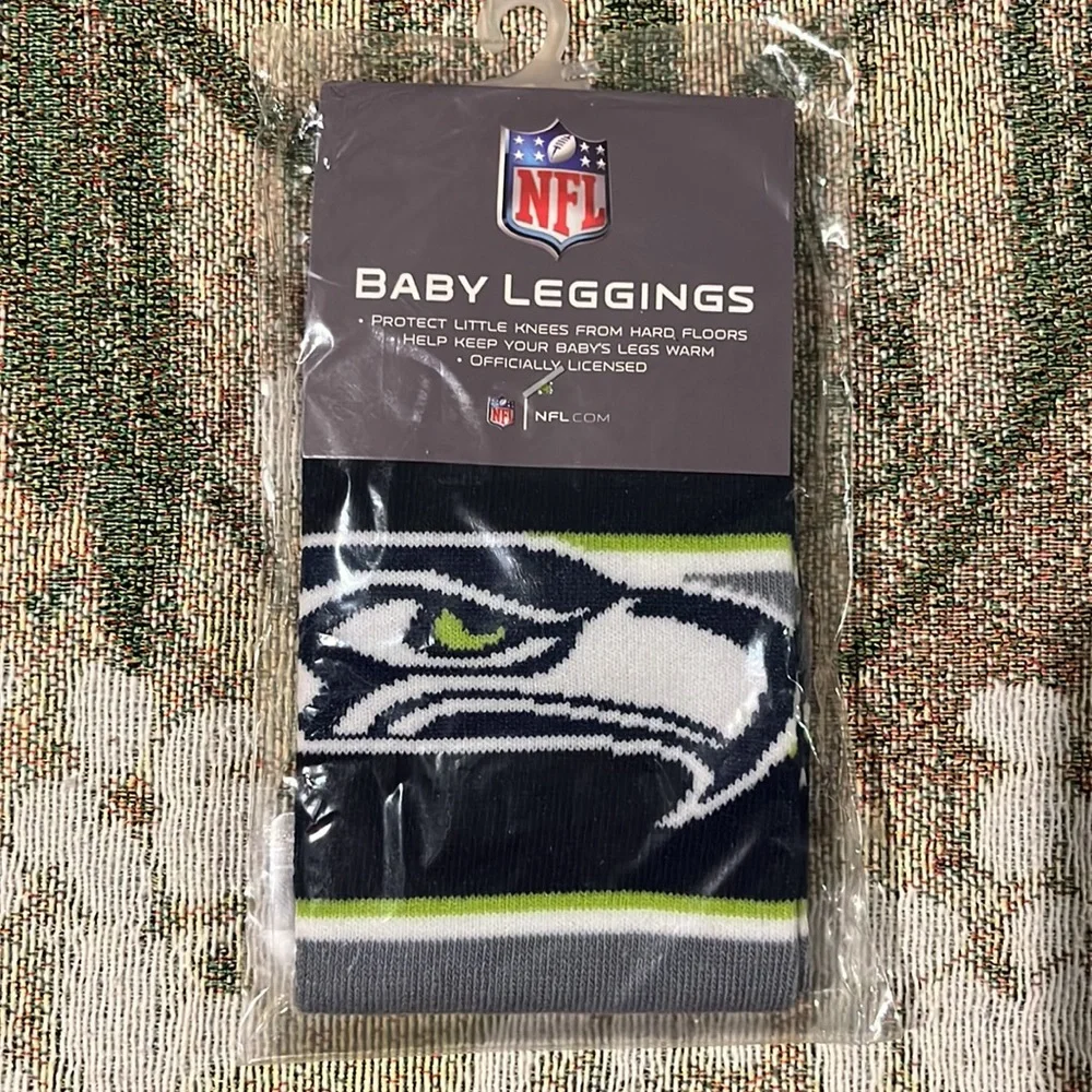 BL Baby Leggings 4 baby legs leggings: Seahawks, Superhero, Crabs, & Blue Argyle