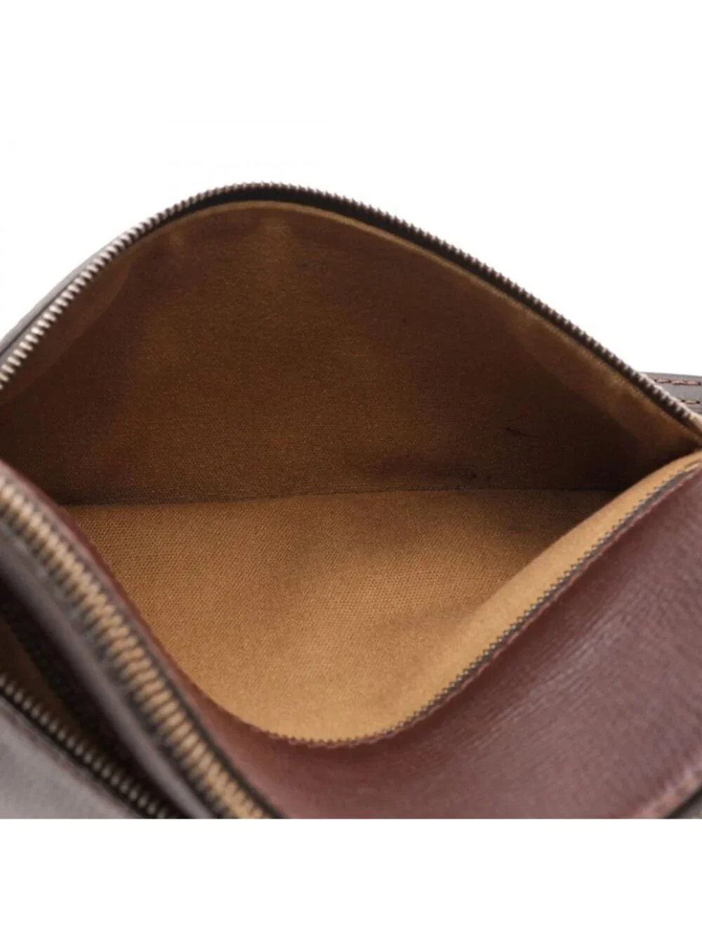 Louis Vuitton Shoulder Bag Sac Plat Utah Cafe Leather Sac