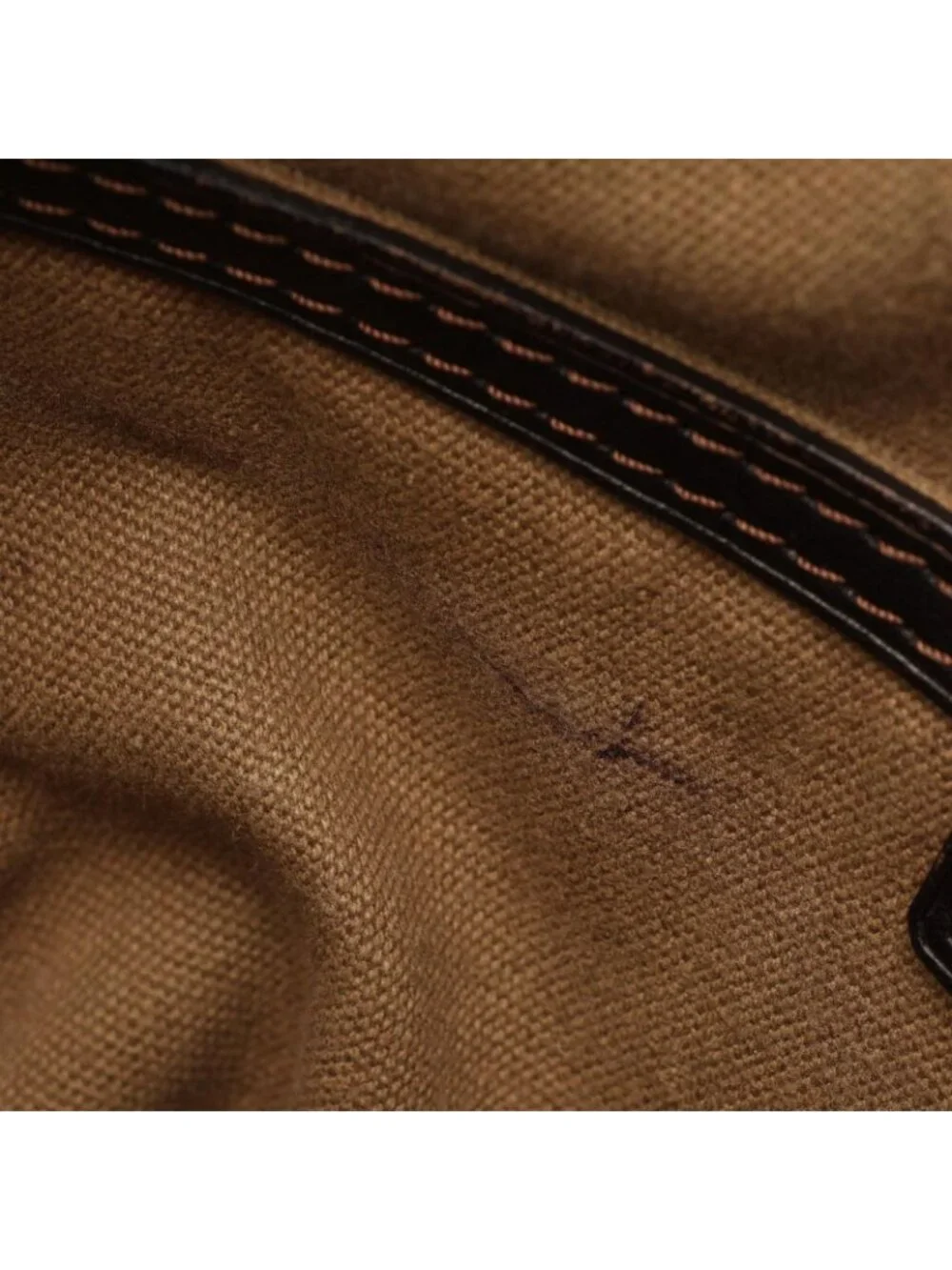 Louis Vuitton Shoulder Bag Sac Plat Utah Cafe Leather Sac