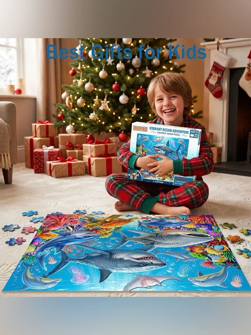 200 Pieces Ocean Animal Puzzle