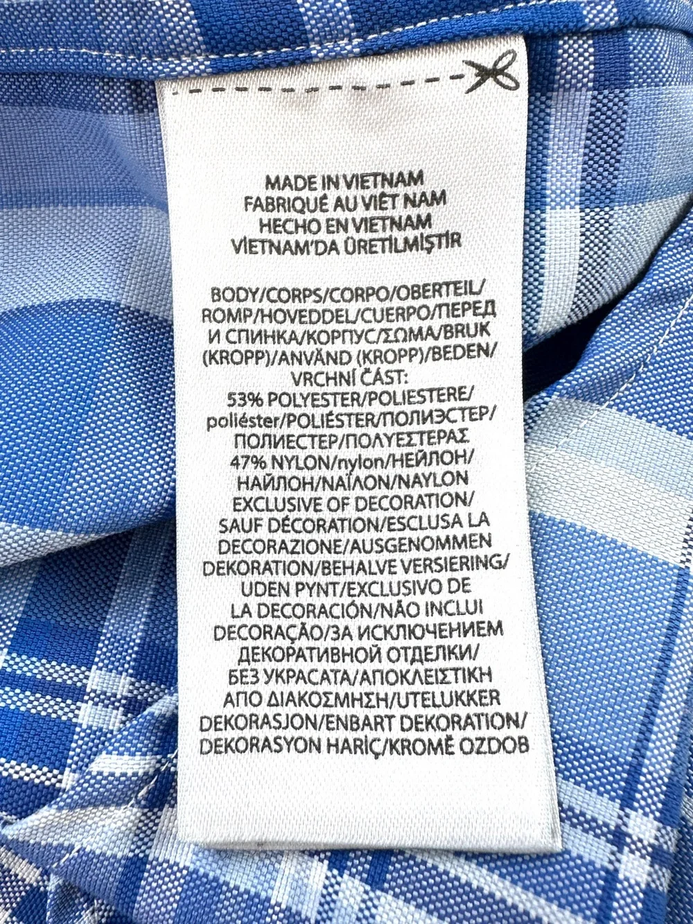 POLO RALPH LAUREN PERFORMANCE BLUE PLAID FLESH PONY BUTTON DOWN SHIRT Sz3XB
