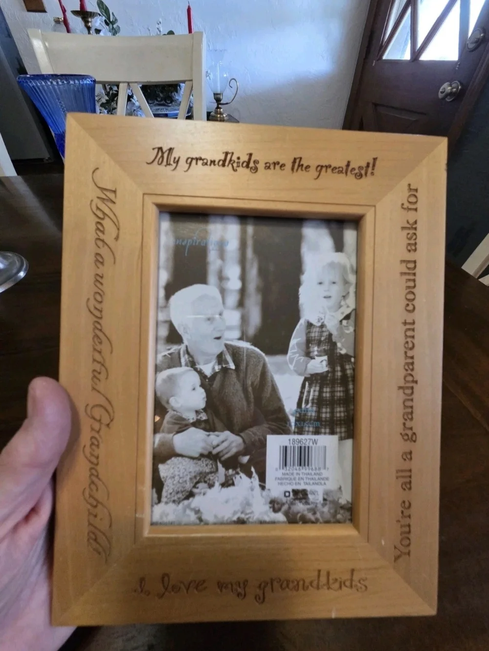 Framed Sentiment Plaque 