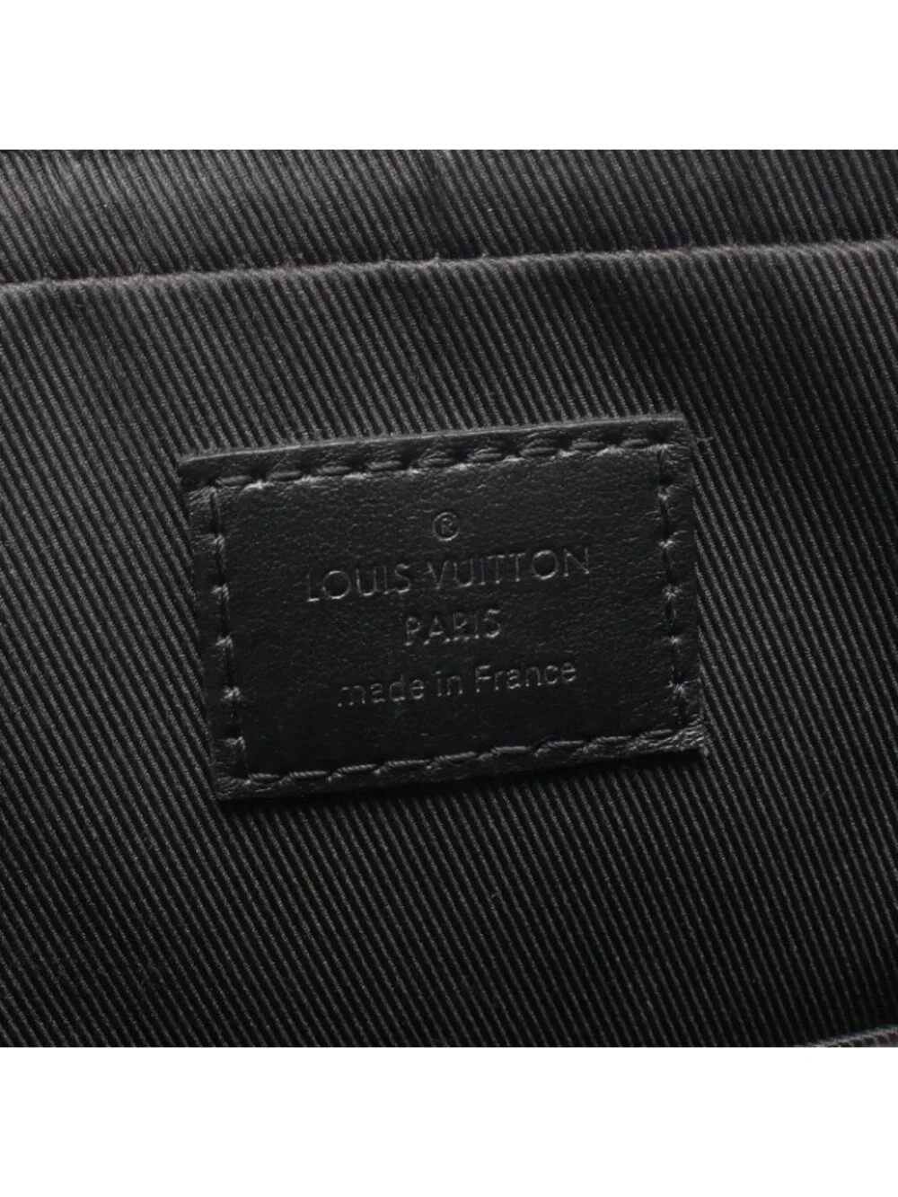 Louis Vuitton Shoulder Bag Trio Messenger Monogram Eclipse Canvas Leather