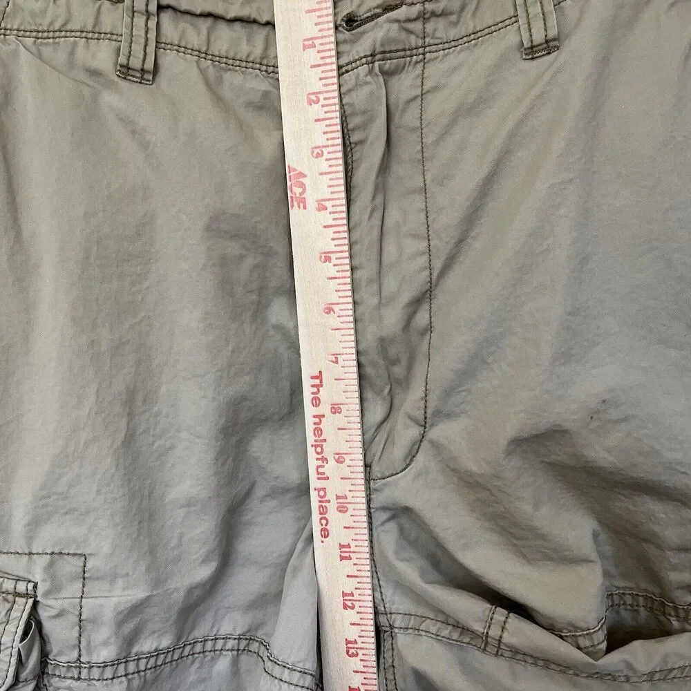 Polo Jeans Co Ralph Lauren Cargo Shorts Mens‎ 36 Khaki TDMK Service 55-TWR