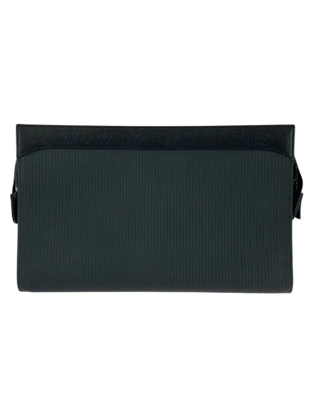 Bvlgari Millerige Black Silver Clutch Secondbag