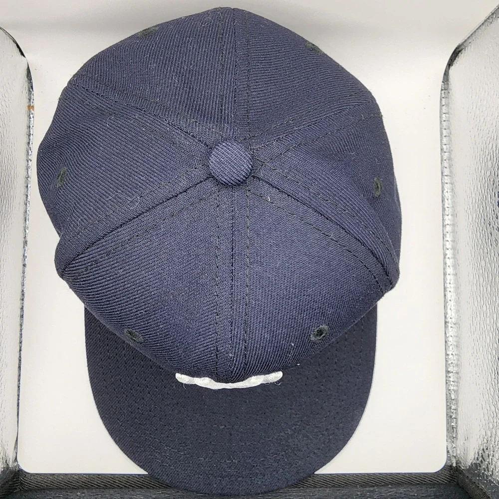 New Era 59FIFTY New York Yankees Fitted Hat Navy Blue Youth‎ Size 6 3/8 MLB Cap